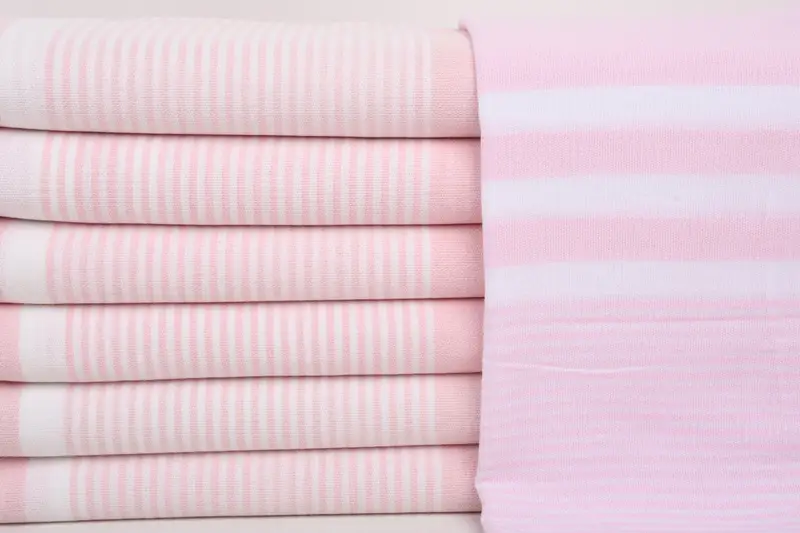 Bachelorette Party Favors, 70x40 Cotton Striped Towel, Bridal Gifts, Bridesmaid Gifts, Large Turkish Towel, Bulk Order Towel, Housewarming Gift - 1