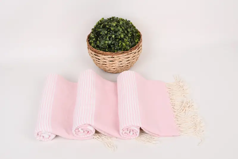 Bachelorette Party Favors, 70x40 Cotton Striped Towel, Bridal Gifts, Bridesmaid Gifts, Large Turkish Towel, Bulk Order Towel, Housewarming Gift - 8