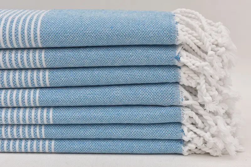 House Warming Gift, Monogram Hand Towel, Bathroom Towels, Embroidery Towel, Bridesmaid Towel, Custom Hand Towel, 40x18 Cotton Striped Towel - 2