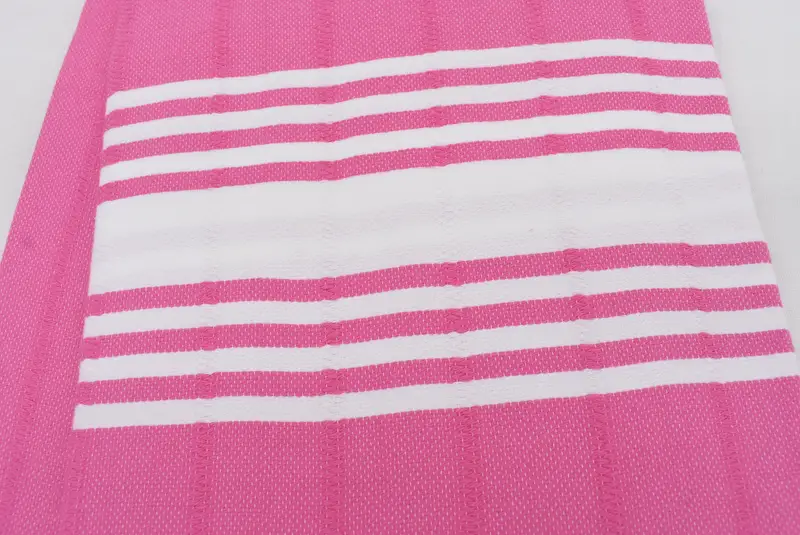 Embroidered Beach Towel, Bridal Shower Favor, Bachelorette Party Favors, Quick-Dry Beach Towel, Bachelorette Party Gifts, 70x40 Cotton Striped Towel - 5