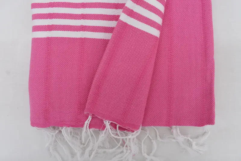 Embroidered Beach Towel, Bridal Shower Favor, Bachelorette Party Favors, Quick-Dry Beach Towel, Bachelorette Party Gifts, 70x40 Cotton Striped Towel - 4