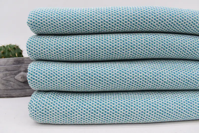 Quick-dry towel, Sand-free towel, 70x40 Cotton Striped Towel, Monogram Turkish Towel, Spa Towel, Cute Beach Towel, Bridesmaid Gifts Personalized - 3