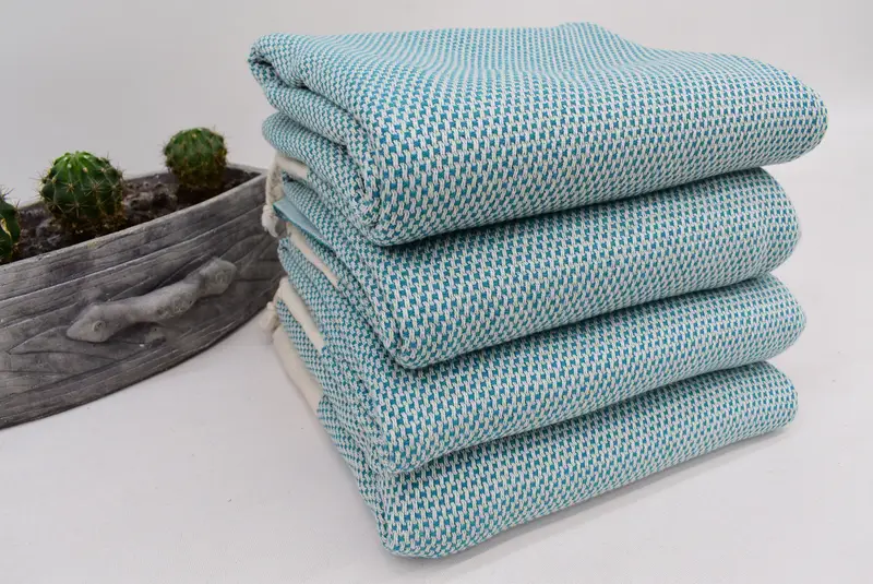 Quick-dry towel, Sand-free towel, 70x40 Cotton Striped Towel, Monogram Turkish Towel, Spa Towel, Cute Beach Towel, Bridesmaid Gifts Personalized - 8