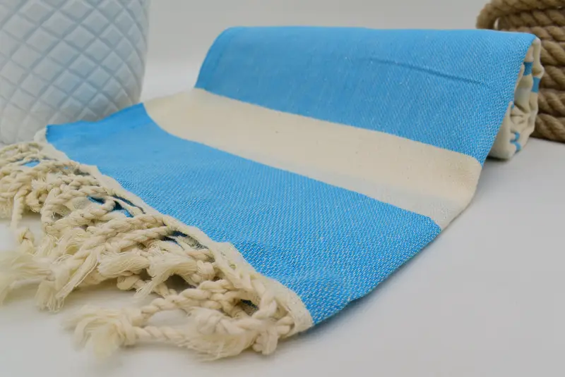 70x40 Cotton Striped Towel, Bachelorette Party Gift, Lightweight Turkish towel, Employee Gifts, Sand-resistant towel, Valentines Day Gift For Her - 8