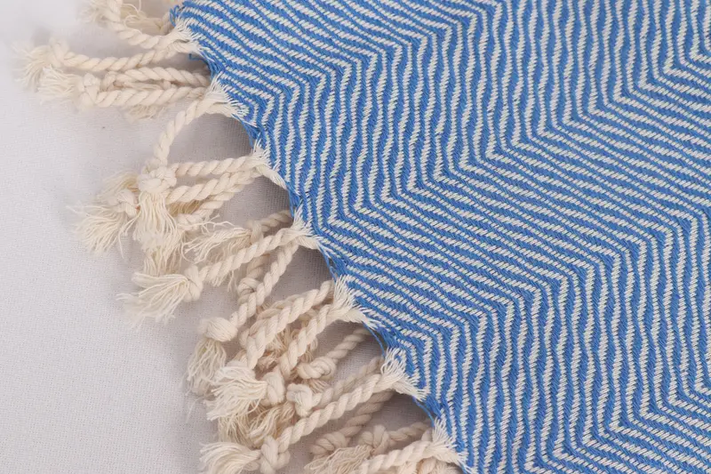 Turkish Tea Towel, Wedding Favors, Turkish Hand Towel, Bridesmaid Gifts Personalized, Summer Gift, Bridesmaid Gift, 40x20 Cotton Chevron Towel - 7