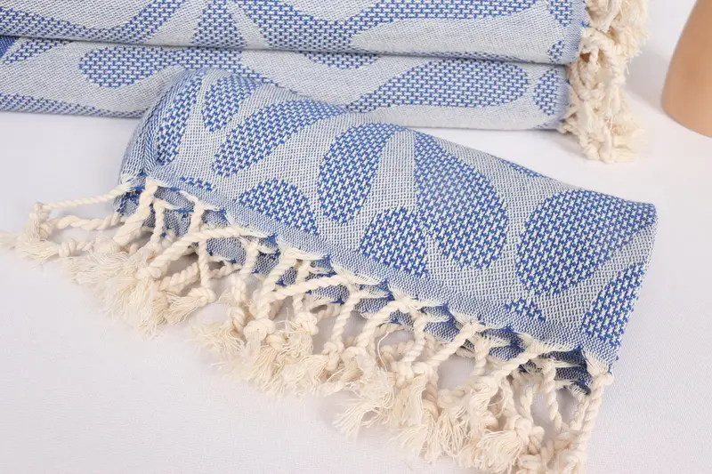Personalized Gift, Personalized Hand Towel, Bridesmaid Gift, 40x18 Cotton Whale Design Towel, Turkish Towel Hand Towel, Valentines Day Gift - 5