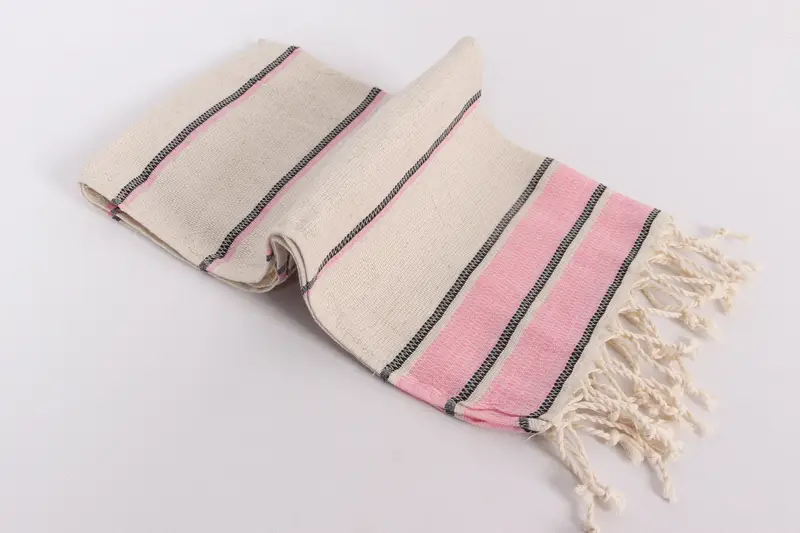 Kitchen Towel, Bridal Shower Gifts, Wedding Hand Made Gift, 40x20 Linen Striped Towel, Personalized Dish Towel, Best Wedding Gift, Wedding Favors - 6
