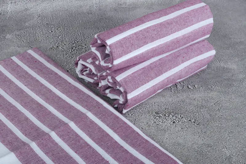 Bridesmaid Gifts, Beach Towel Bulk, Monogram Turkish Towel, Sand-free peshtemal towel for the beach, 70x40 Cotton Striped Towel, Wedding Gift Ideas - 8