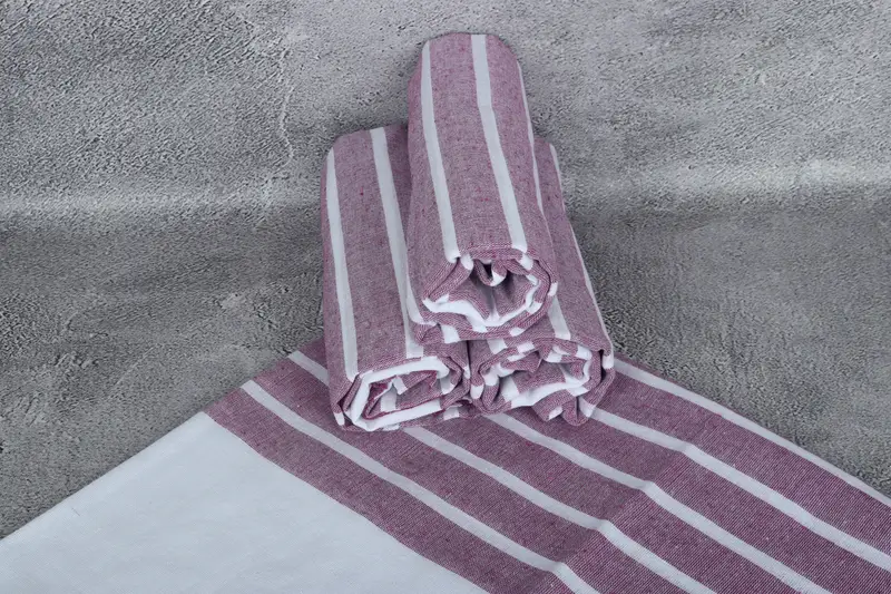 Bridesmaid Gifts, Beach Towel Bulk, Monogram Turkish Towel, Sand-free peshtemal towel for the beach, 70x40 Cotton Striped Towel, Wedding Gift Ideas - 7