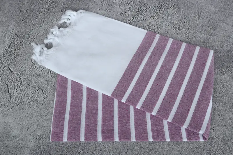 Bridesmaid Gifts, Beach Towel Bulk, Monogram Turkish Towel, Sand-free peshtemal towel for the beach, 70x40 Cotton Striped Towel, Wedding Gift Ideas - 6