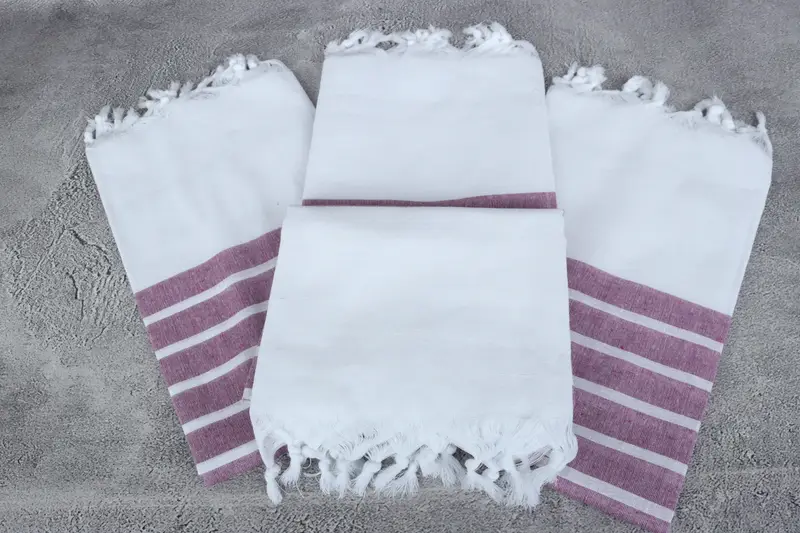 Bridesmaid Gifts, Beach Towel Bulk, Monogram Turkish Towel, Sand-free peshtemal towel for the beach, 70x40 Cotton Striped Towel, Wedding Gift Ideas - 4