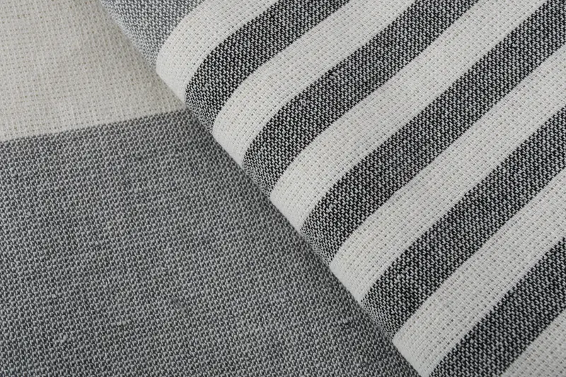 Bridal Shower Gift, Xmas Gifts, Cute Beach Towel, Bachelorette Gifts, Bridesmaid Gifts, 68x36 Cotton Striped Terry Towel, Turkish bath towel for spa - 4