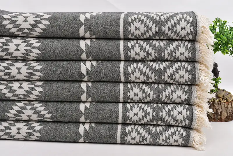 Küçük Banyo Havlusu, Kişiselleştirilmiş Hediyeler, Düğün Günü için Hediye, 40x18 Pamuk Kilim Havlu, Havlu Adlı Havlu, Ev Isınma Hediyesi, Monogramlı El Havlusu - 4