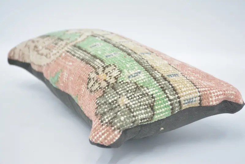 8x16 Green Pillow, Vintage Kilim Pillow, Vintage Kilim Throw Pillow, Custom Pillow Sham, Pillow Case, Handmade Kilim Cushion, Custom Cushion - 6