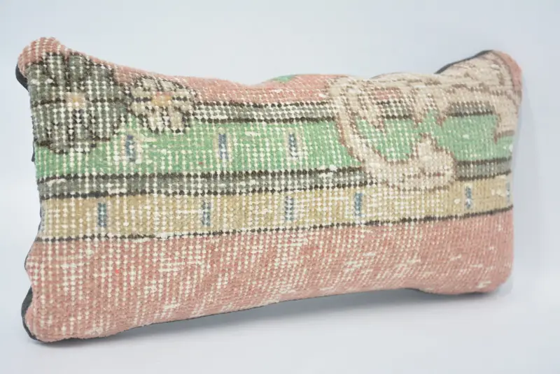 8x16 Green Pillow, Vintage Kilim Pillow, Vintage Kilim Throw Pillow, Custom Pillow Sham, Pillow Case, Handmade Kilim Cushion, Custom Cushion - 3