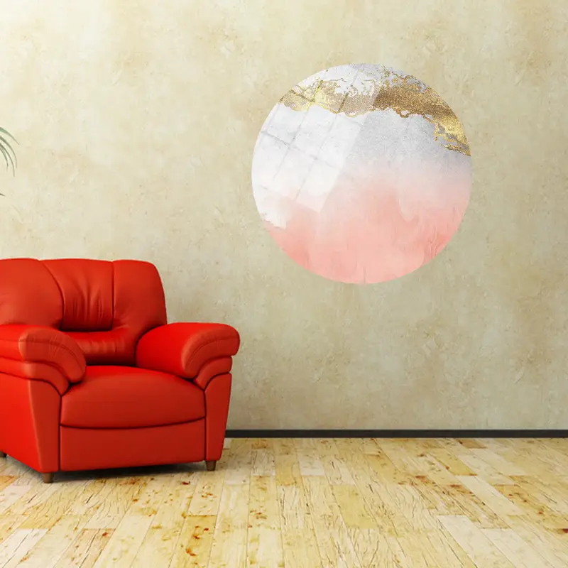 エレガントなゴールドマーブルプリントキャンバス：現代的な豪華な装飾