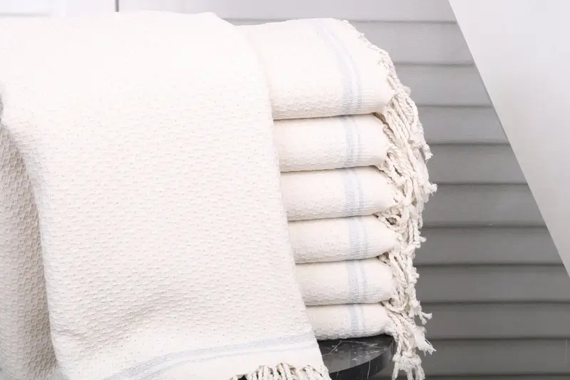 Bridal Party Gifts, Custom Beach Towel, Monogrammed Turkish Towel, Bridal Shower Favors, Turkish towel, 68x36 Cotton Striped Towel, Organic Towel - 1