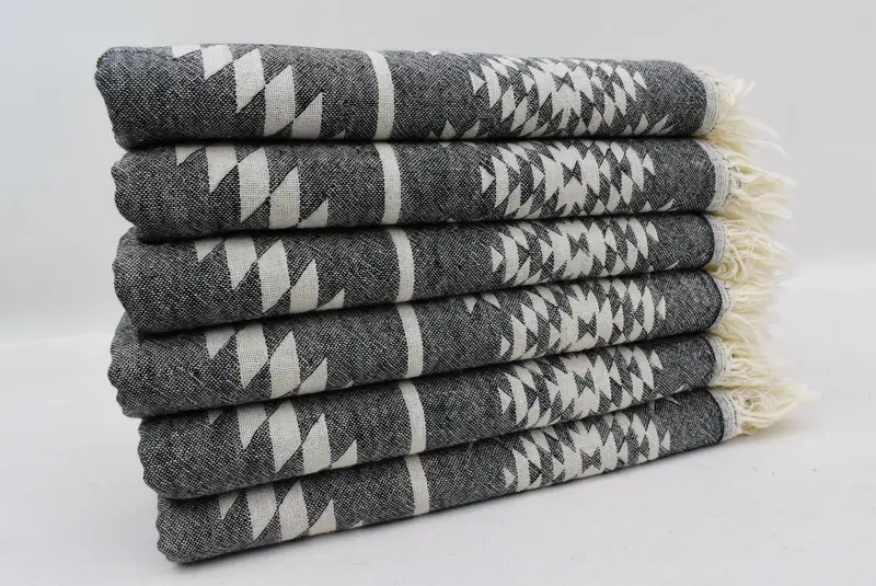Bachelorette -Handtuch, 40x18 Baumwoll -Kilim -Handtuch, personalisierte Geschenke, personalisiertes Küchentuch, Geschenke für ihn, Geschenktuch, türkisches Handtuch - 3
