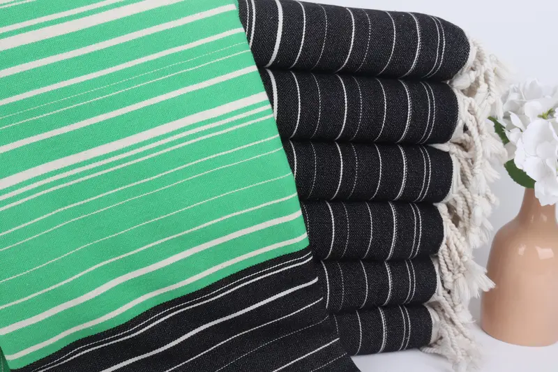 Beach towel, Custom Wedding Gift From Bridesmaid, Wedding Gift For Bride, Custom Wedding Gift, 70x40 Cotton Striped Towel, Beach Towel Bulk - 1