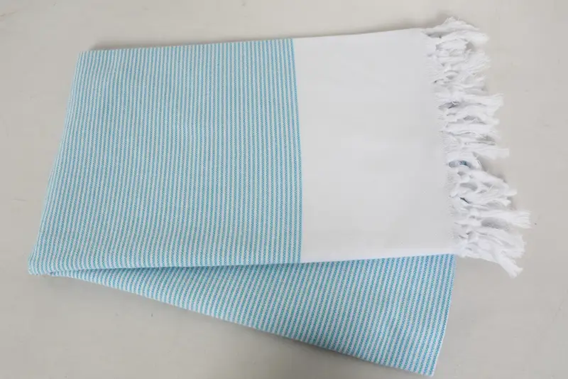 Best Wedding Gift, Gift For Coworker, Beach towel, 70x40 Cotton Striped Towel, Cotton towel, Organic Towel, Unique Wedding Gift, Turkish beach towel - 6