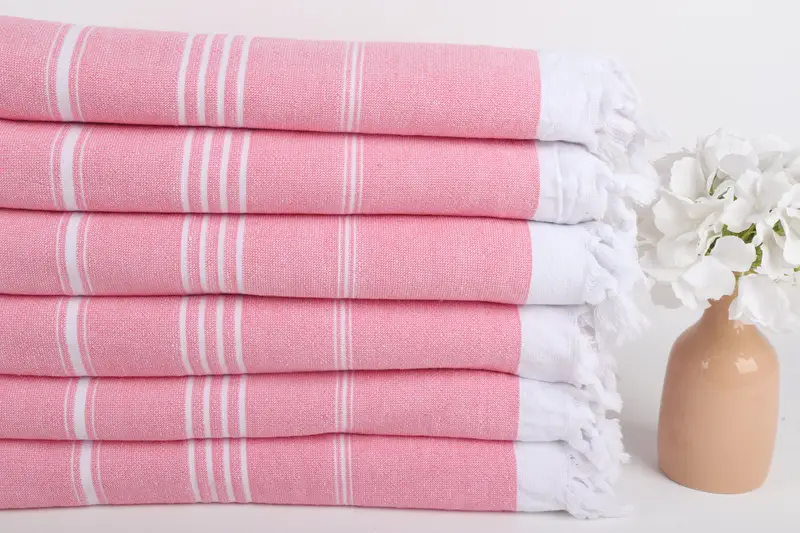 Sand-resistant towel, Monogram Turkish Towel, Spa Gift Towel, 70x36 Cotton Striped Terry Towel, Bath towel, Bachelor Towel, Anniversary Gift For Her - 3