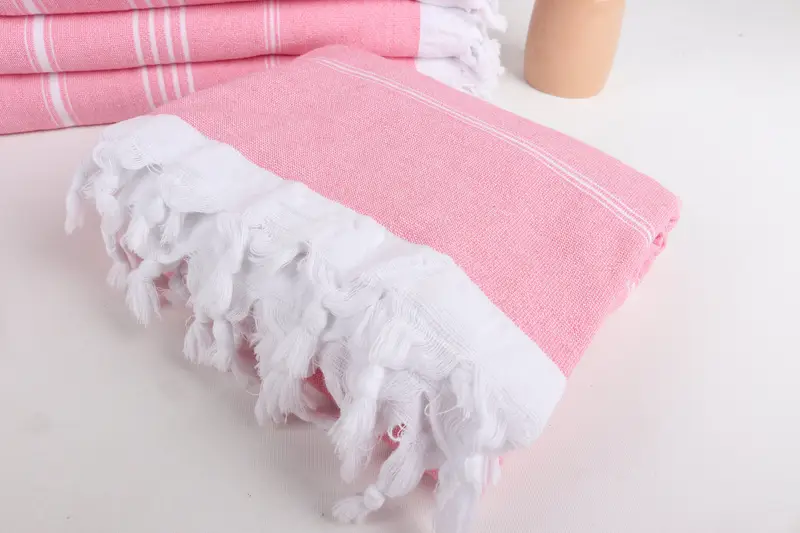 Sand-resistant towel, Monogram Turkish Towel, Spa Gift Towel, 70x36 Cotton Striped Terry Towel, Bath towel, Bachelor Towel, Anniversary Gift For Her - 5