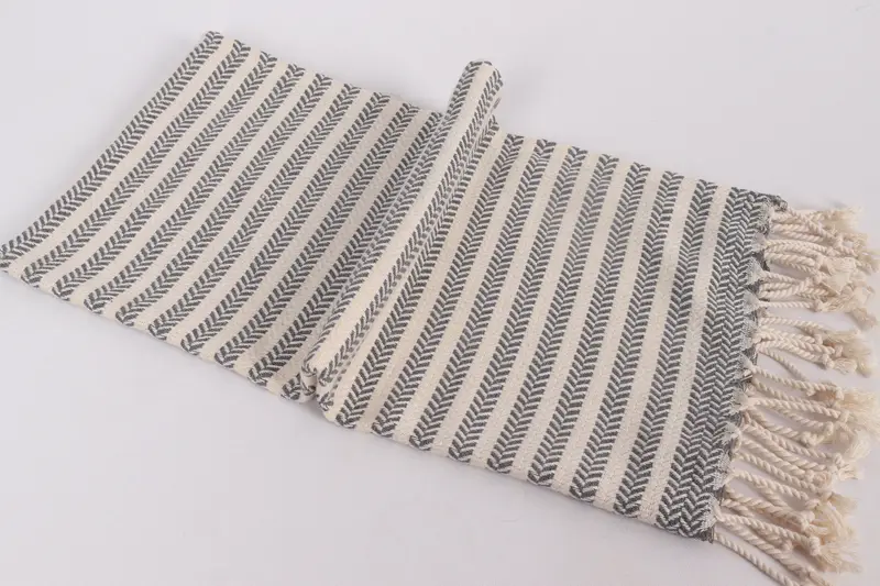 40x18 Cotton Chevron Towel, Boyfriend Gift, Gift For Mom, Bathroom Towels, Turkish Towel Hand Towel, Monogram Hand Towel, Handmade Gift, Gym Towel - 6