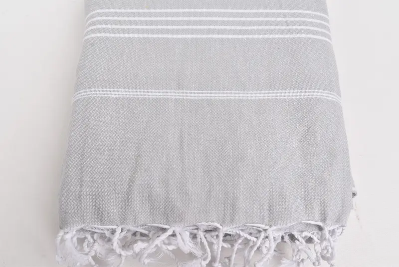Turkish Towel Beach Blanket, Boho Throw Blankets, Grandma Gift, 88x60 Cotton Striped Towel, Personalized Blanket, Woven Blanket, Halloween Blanket - 5