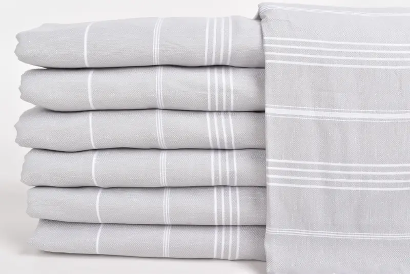 Turkish Towel Beach Blanket, Boho Throw Blankets, Grandma Gift, 88x60 Cotton Striped Towel, Personalized Blanket, Woven Blanket, Halloween Blanket - 3