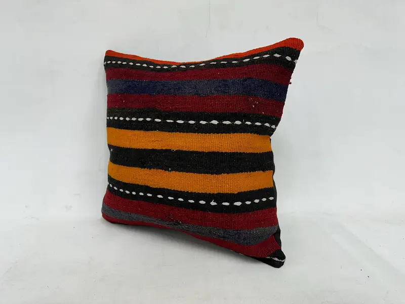 Cushion Case, Antique Pillows, Pillow for Sofa, Luxury Pillow Cover, Sofa Cushion, Interior Designer Pillow, Couch Cushion Cover, 20x20 Red Cushion - 4