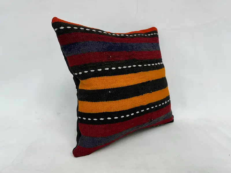Cushion Case, Antique Pillows, Pillow for Sofa, Luxury Pillow Cover, Sofa Cushion, Interior Designer Pillow, Couch Cushion Cover, 20x20 Red Cushion - 3