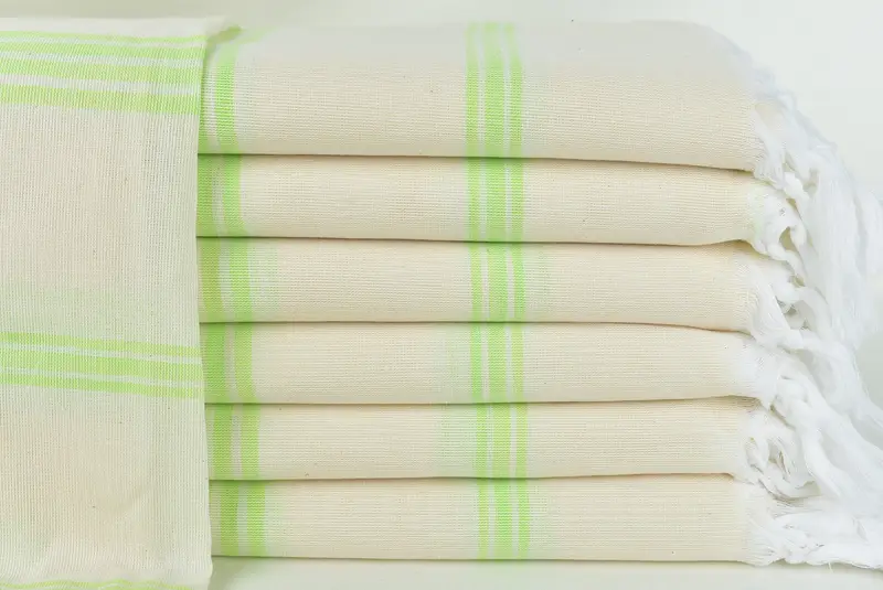Personalized Wedding Gift, 70x40 Cotton Striped Towel, Bridal Shower Favor, Summer Gift, Turkish Beach Towel Monogram, Yoga Towel, Best Friend Gift - 1