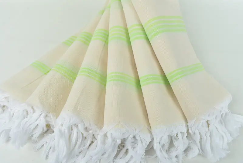 Personalized Wedding Gift, 70x40 Cotton Striped Towel, Bridal Shower Favor, Summer Gift, Turkish Beach Towel Monogram, Yoga Towel, Best Friend Gift - 4