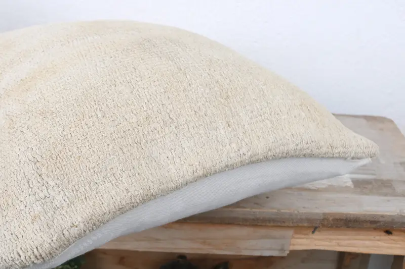 Pillow Sham, Handmade Kilim Cushion, Vintage Pillow, Car Pillow Cover, Pillow for Sofa, Outdoor Bolster Cushion Cover, 16x16 White Cushion Case - 6
