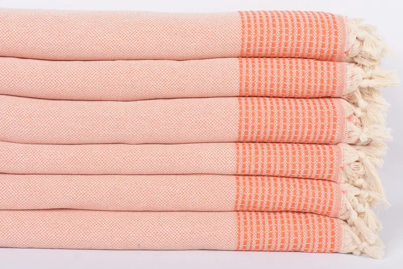 Housewarming Gift, Gift For Her, Bachelorette Gifts, Turkish Towel Beach Blanket, Aesthetic Blanket, Woven Throw Blanket, 96x92 Cotton Striped Towel - 3