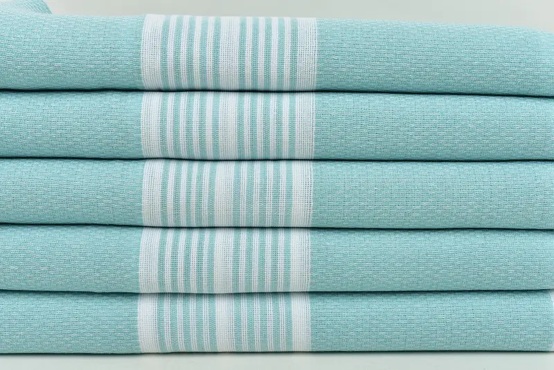 Peshtemal Towel USA, 70x40 Cotton Striped Towel, Gift For Mom, Personalized Turkish Towel, Turkish Bath Towel USA, Wedding Gift, Turkish hand towel - 2