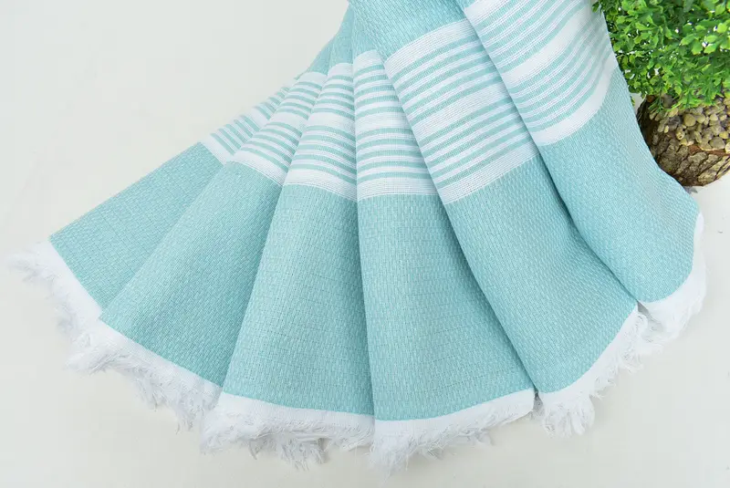 Peshtemal Towel USA, 70x40 Cotton Striped Towel, Gift For Mom, Personalized Turkish Towel, Turkish Bath Towel USA, Wedding Gift, Turkish hand towel - 4