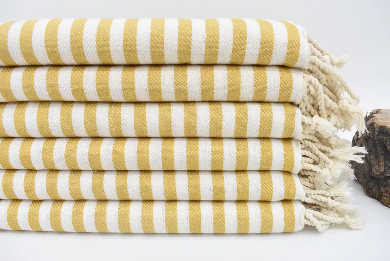 Wedding Gift For Bride, Travel Towel, 70x40 Cotton Striped Towel, Bachelorette Towel, Custom Towel, Fouta towel, Bachelorette Party Favors