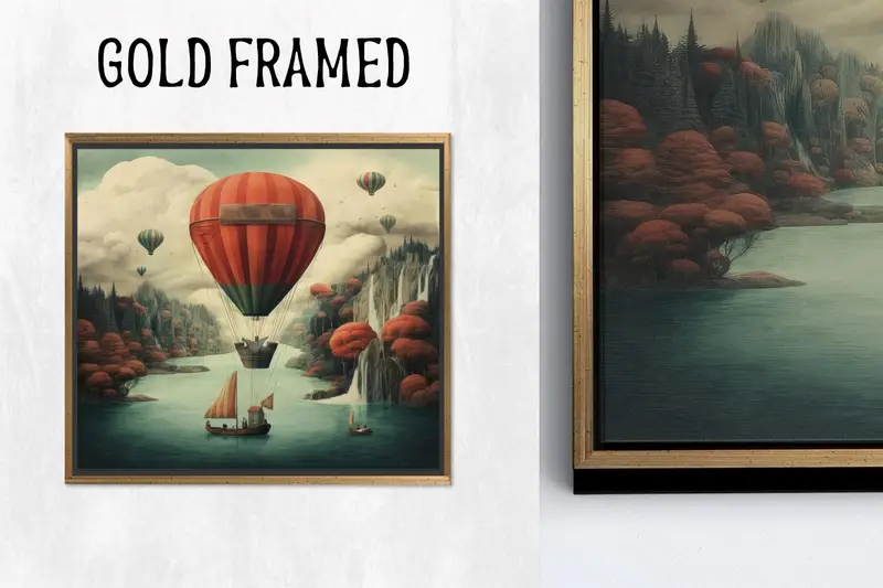 Çarpıcı Baskılı Kanvas Tabloyla Mekanınızı Yükseltin