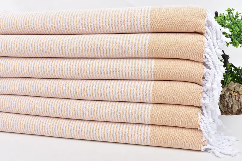 Home Decor Gifts, Monogram Kitchen Towel, Personalized Gift, 40x18 Cotton Striped Towel, Bachelor Bachelorette Party Favors, Kitchen Towel - 3