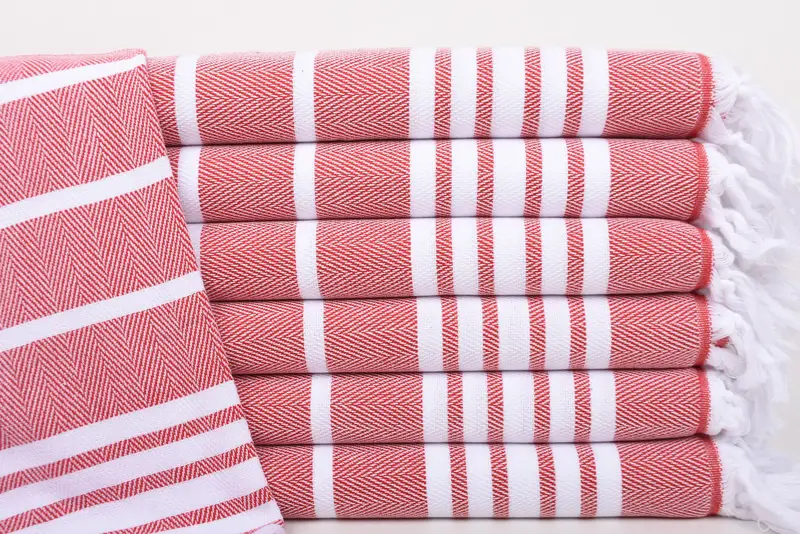 Turkish Towel Monogram, Turkish Tea Towel, Personalized Gift, Personalized Gifts, 40x20 Cotton Zig zag Towel, Monogram Tea Towel, Monogram Towels - 1