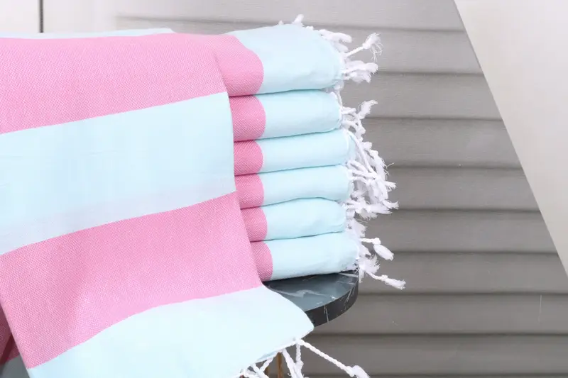Merry Christmas Gifts, Bachelorette Towel, Bachelor Party Favors, Turkish Towel Beach, Soft towel, Personalized Towel, 70x40 Cotton Striped Towel - 1