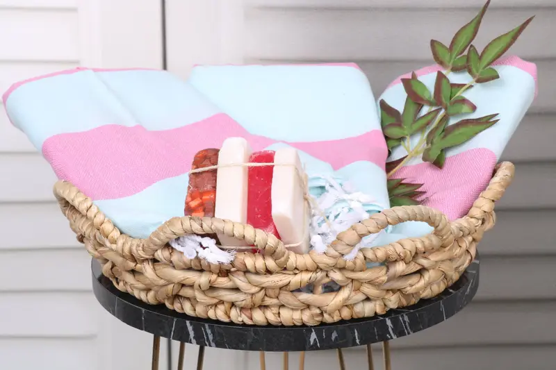 Merry Christmas Gifts, Bachelorette Towel, Bachelor Party Favors, Turkish Towel Beach, Soft towel, Personalized Towel, 70x40 Cotton Striped Towel - 5