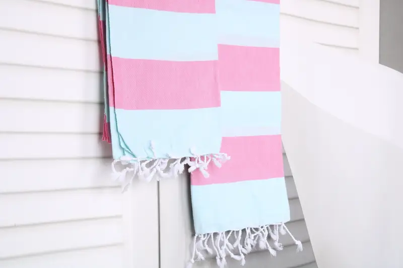 Merry Christmas Gifts, Bachelorette Towel, Bachelor Party Favors, Turkish Towel Beach, Soft towel, Personalized Towel, 70x40 Cotton Striped Towel - 8
