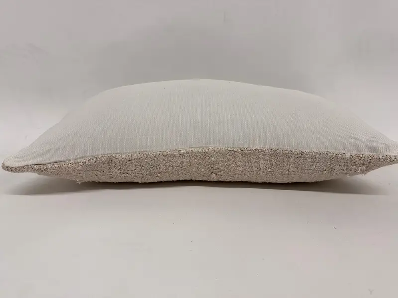 Home Decor Pillow, Pillow Sham, Kilim Pillow, Comfy Throw Pillow, 12x24 Beige Cushion, Vintage Pillow, Ethnical Kilim Rug Pillow - 7