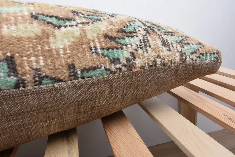Pillow Sham, Vintage Kilim Pillow, Muted Pillow Sham, Kilim Cushion Sham, Turkish Pillow, Car Pillow Sham, 16x48 Red Pillow Sham - 7