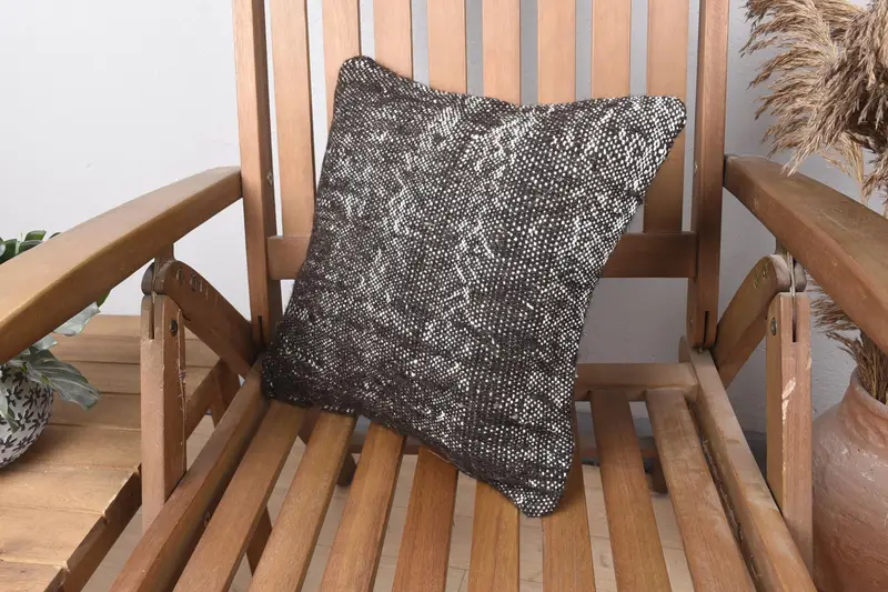 14x14 Brown Pillow, Pillow Case, Authentic Cushion Case, Pillow for Couch, Outdoor Patio Pillow, Pillow for Sofa, Gift Pillow, Colorful Pillow Case - 3