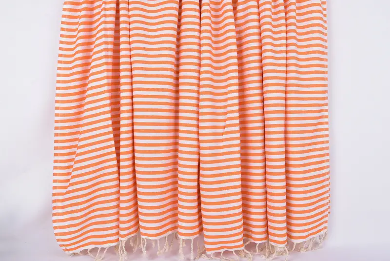 Personalized Turkish Towel, Organic towel, Bachelorette Party Favor, Quick-Dry Beach Towel, Beach Towel Monogram, 70x40 Cotton Striped Towel - 8