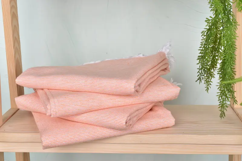 Bridesmaid Gift Towel, Bachelor Bachelorette Party Favors, Summer Gift Ideas, 70x40 Cotton Striped Towel, Unique Gift, Monogrammed Beach Towel - 7