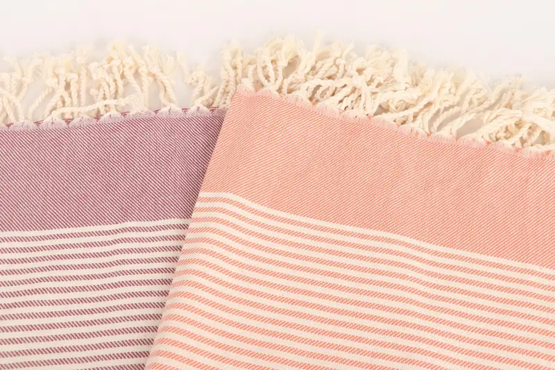 40x24 Cotton Striped Towel, Wedding Anniversary Gift, Travel Towel, Bathroom Towels, Turkish Towel Hand Towel, Wedding Favors, Wedding Shower Gift - 6